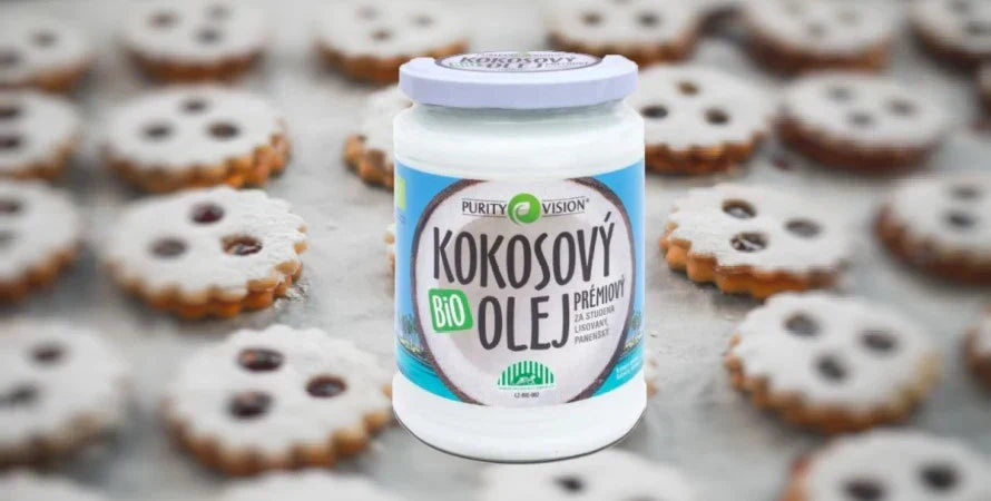 Recept na veganské linecké cukroví