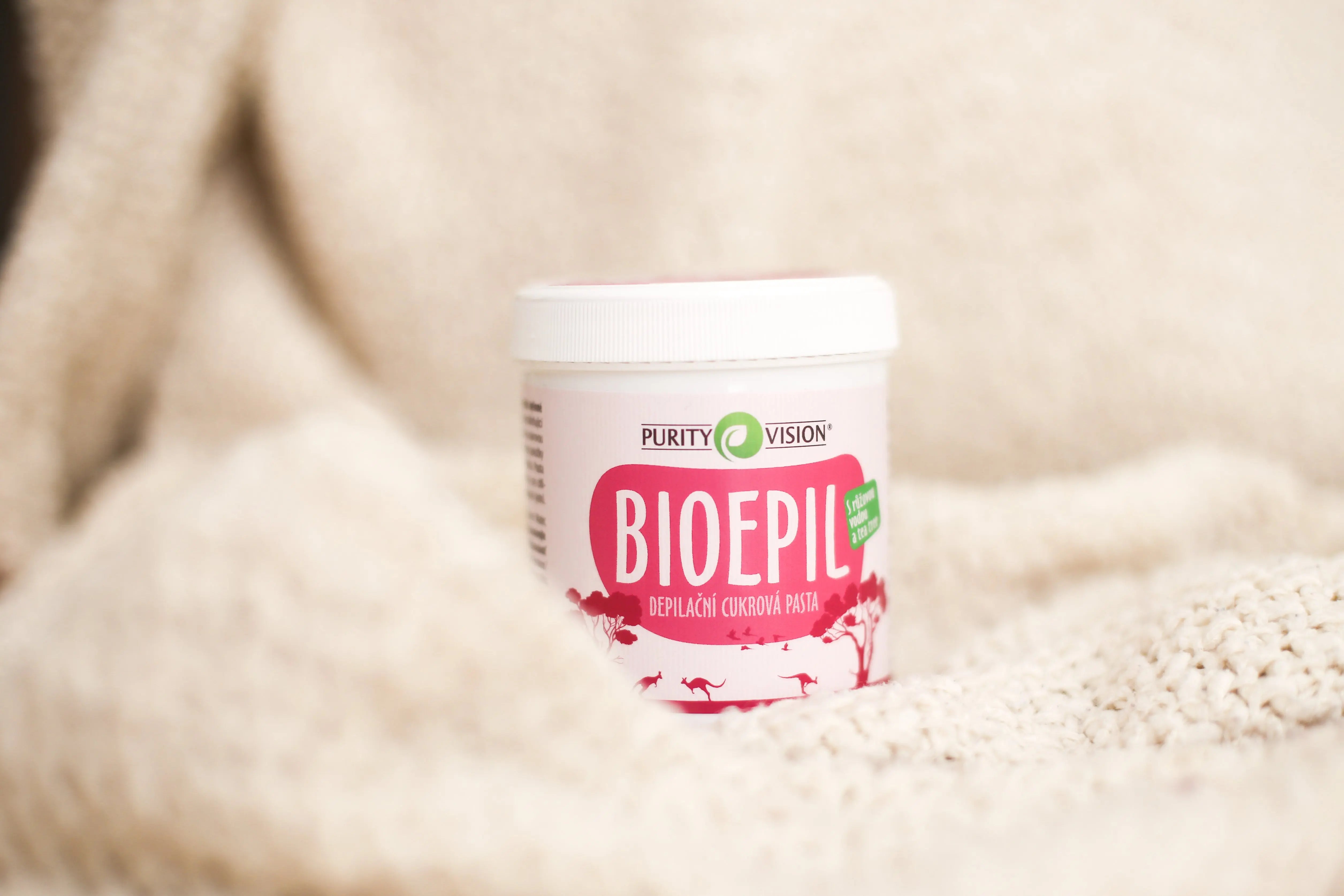 Návod k použití depilační cukrové pasty Bioepil Purity Vision CZ