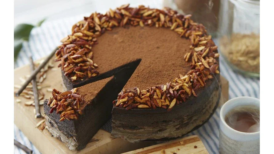 Raw čokoládovo-banánový dort s kokosovým olejem: zdravý a bez pečení