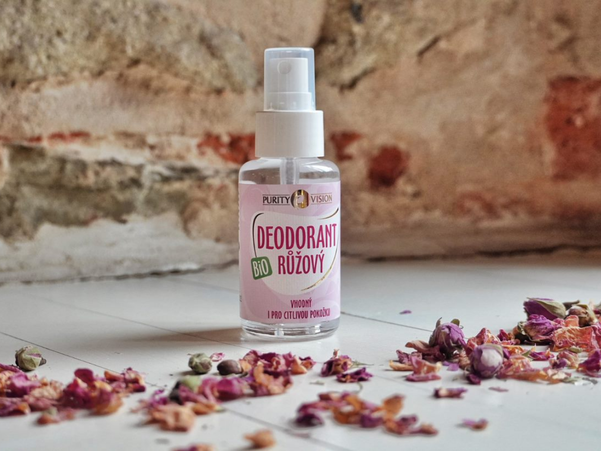 Bio Růžový Deodorant 50 ml