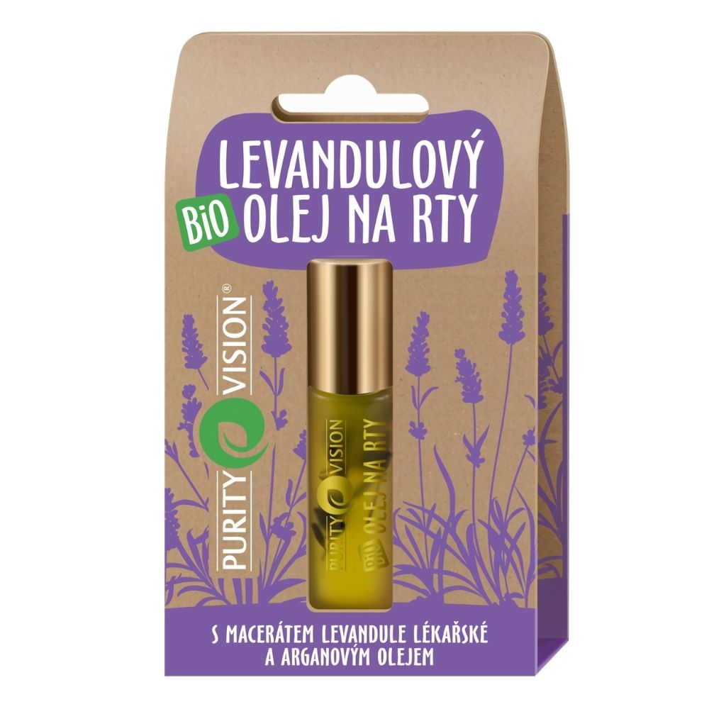 Bio Levandulový olej na rty 10 ml
