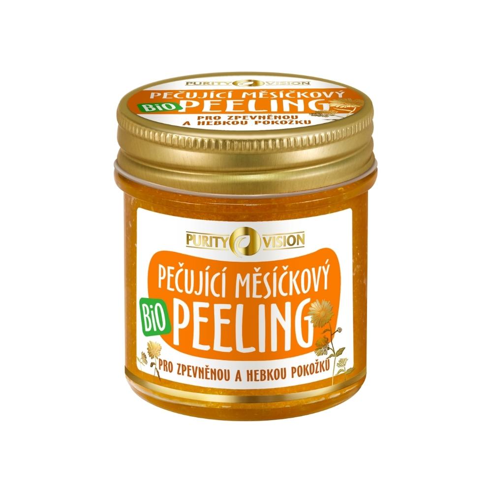 Bio Pečující Měsíčkový peeling 120 ml