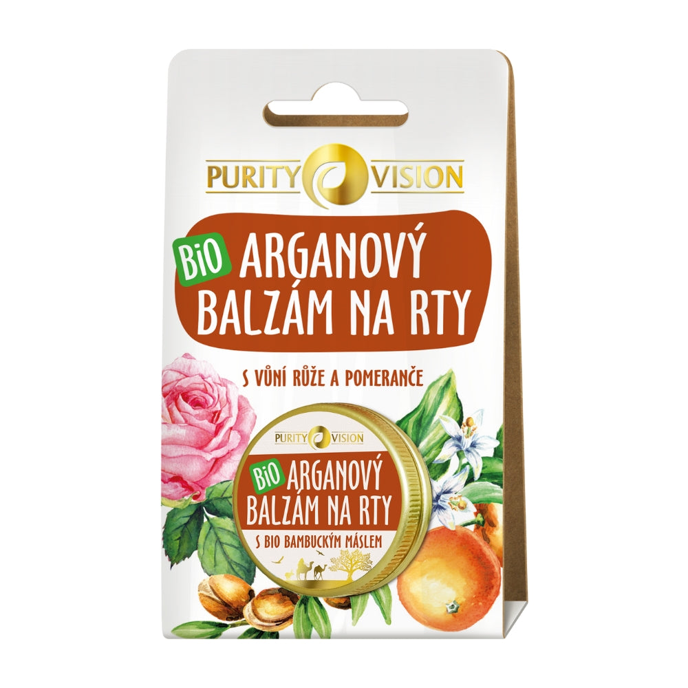 Bio Arganový balzám na rty 12 ml