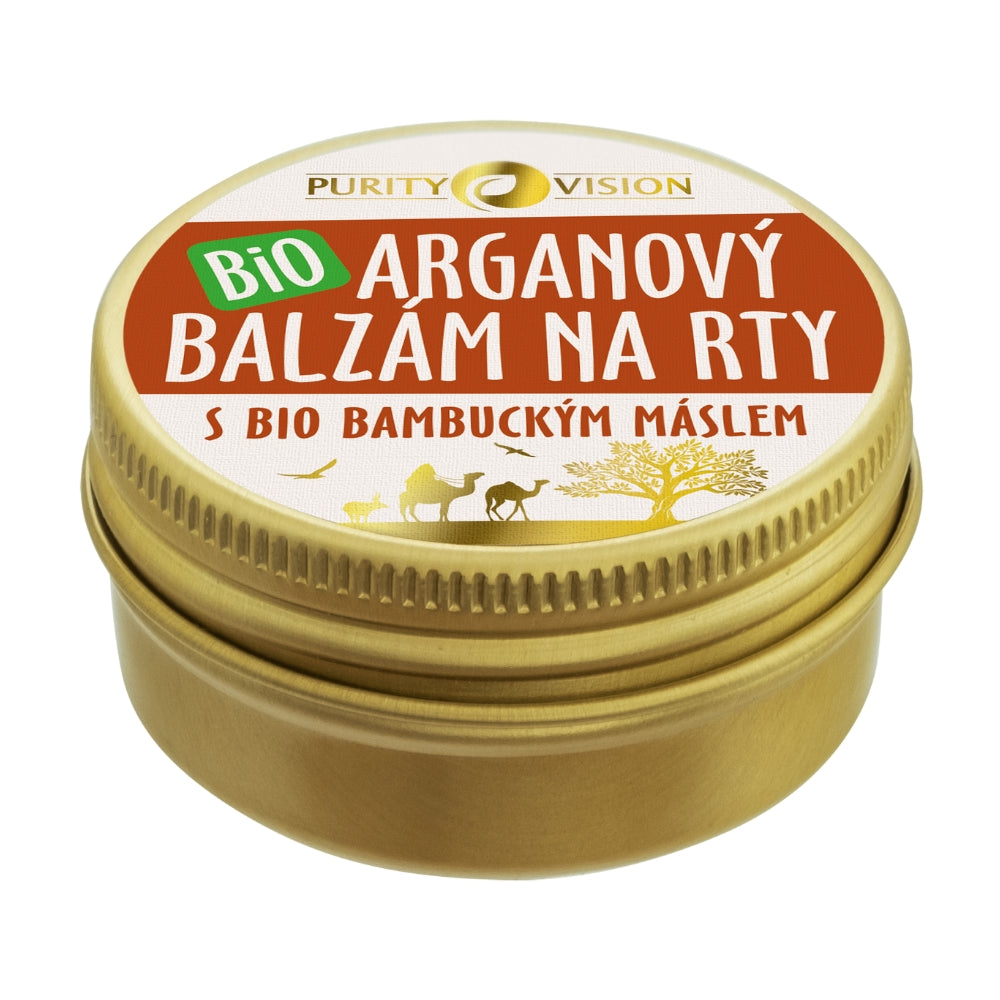 Bio Arganový balzám na rty 12 ml