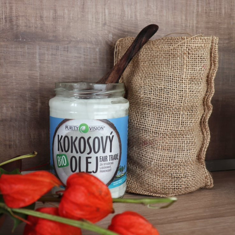 Fair Trade Bio Kokosový olej panenský 900 ml
