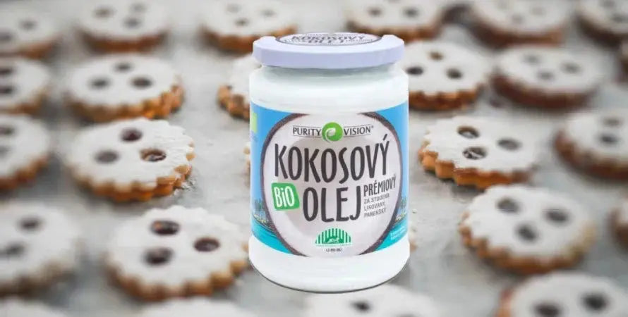 Recept na veganské linecké cukroví Purity Vision CZ