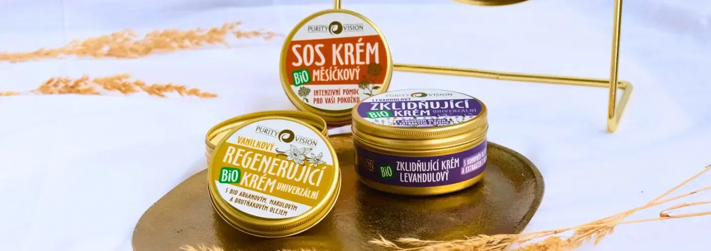 Univerzální krémy pro každou situaci Purity Vision CZ