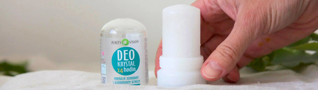 Zdravé pocení: Proč používat přírodní deodorant Purity Vision CZ