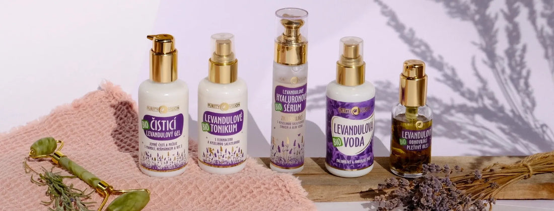 Levandulový rituál v péči o vaši pleť Purity Vision CZ