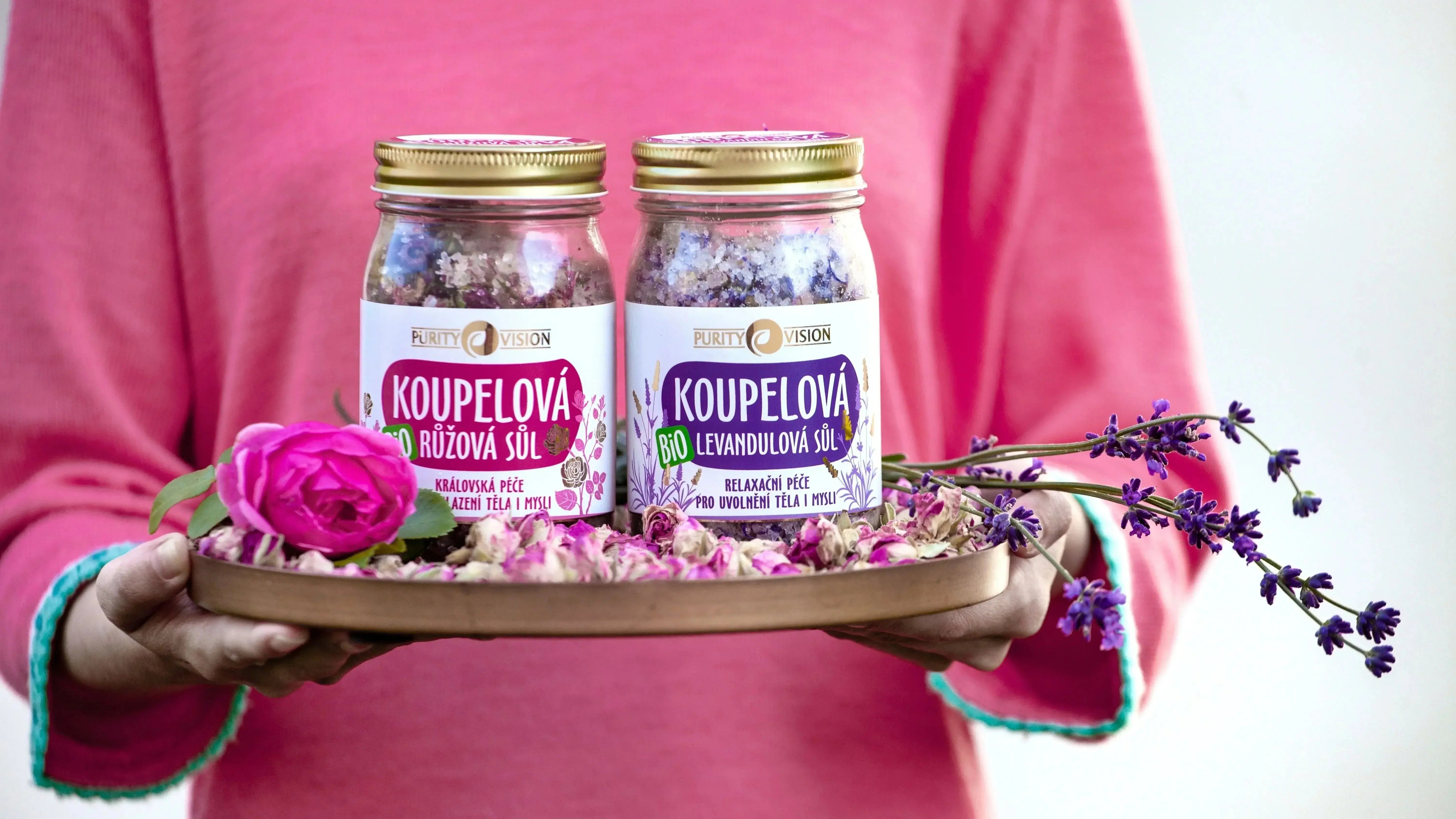 Koupelové soli a jejich blahodárné účinky na tělo Purity Vision CZ