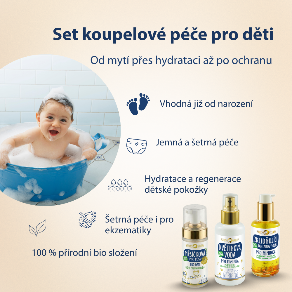 Bio Set koupelové péče pro děti