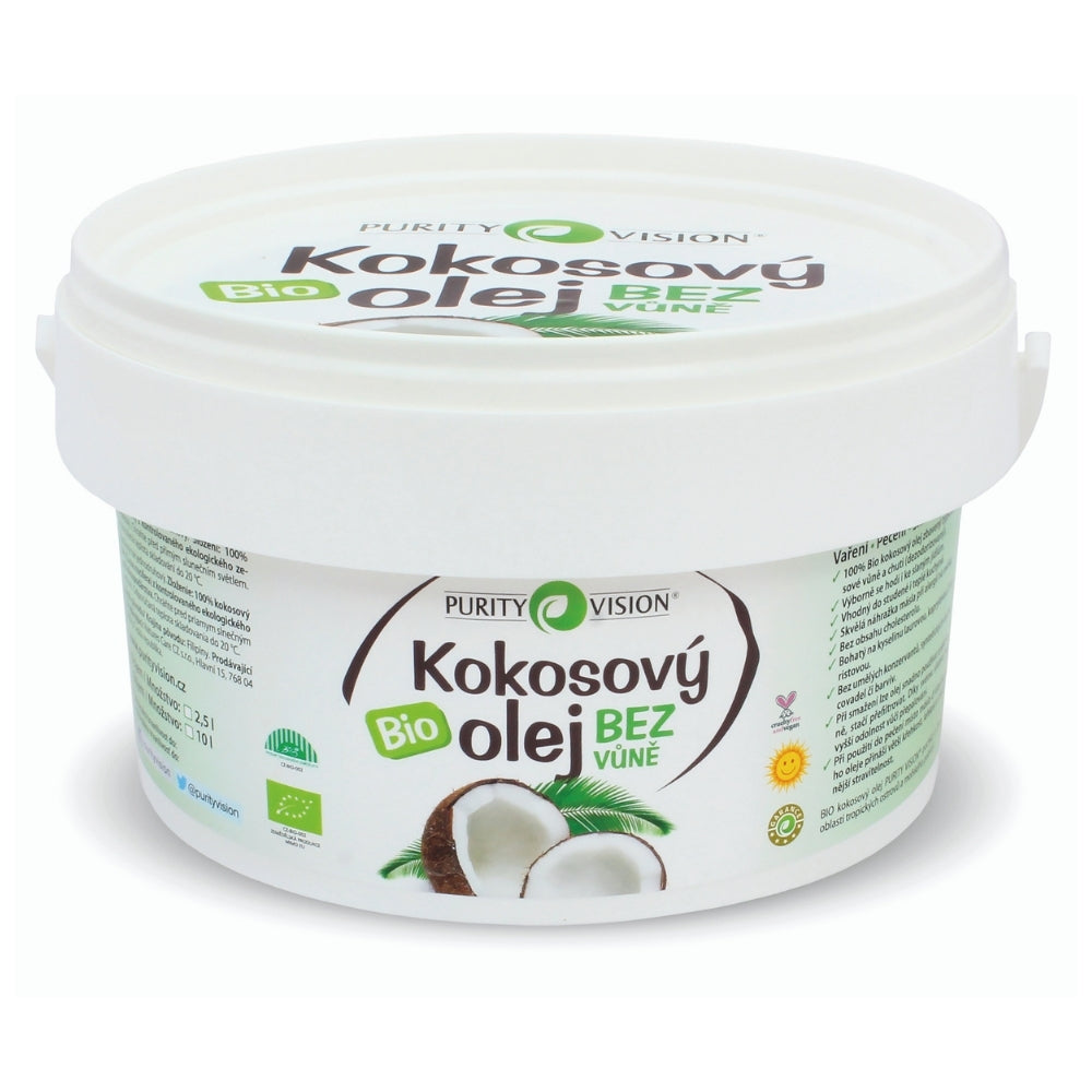 Bio Kokosový olej bez vůně 2,5 l
