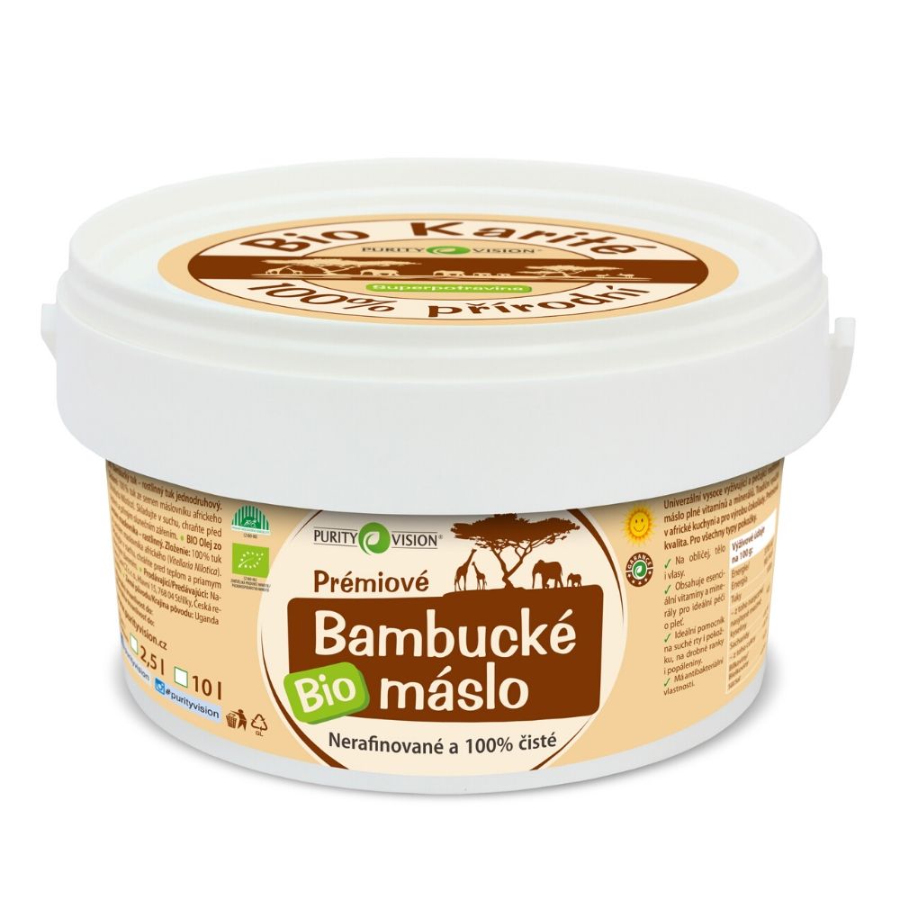 Bio Bambucké máslo 2,5 l
