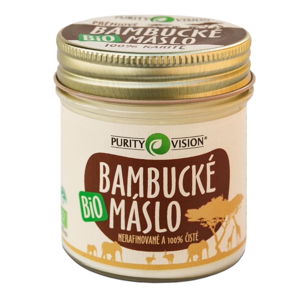 Fair Trade Bambucké máslo BIO 120 ml