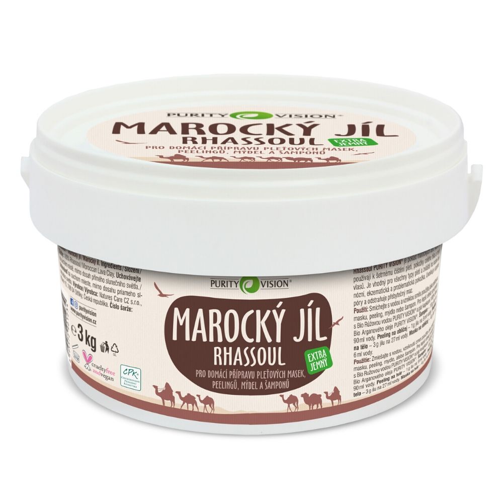 Rhassoul - Marocký jíl 3 kg
