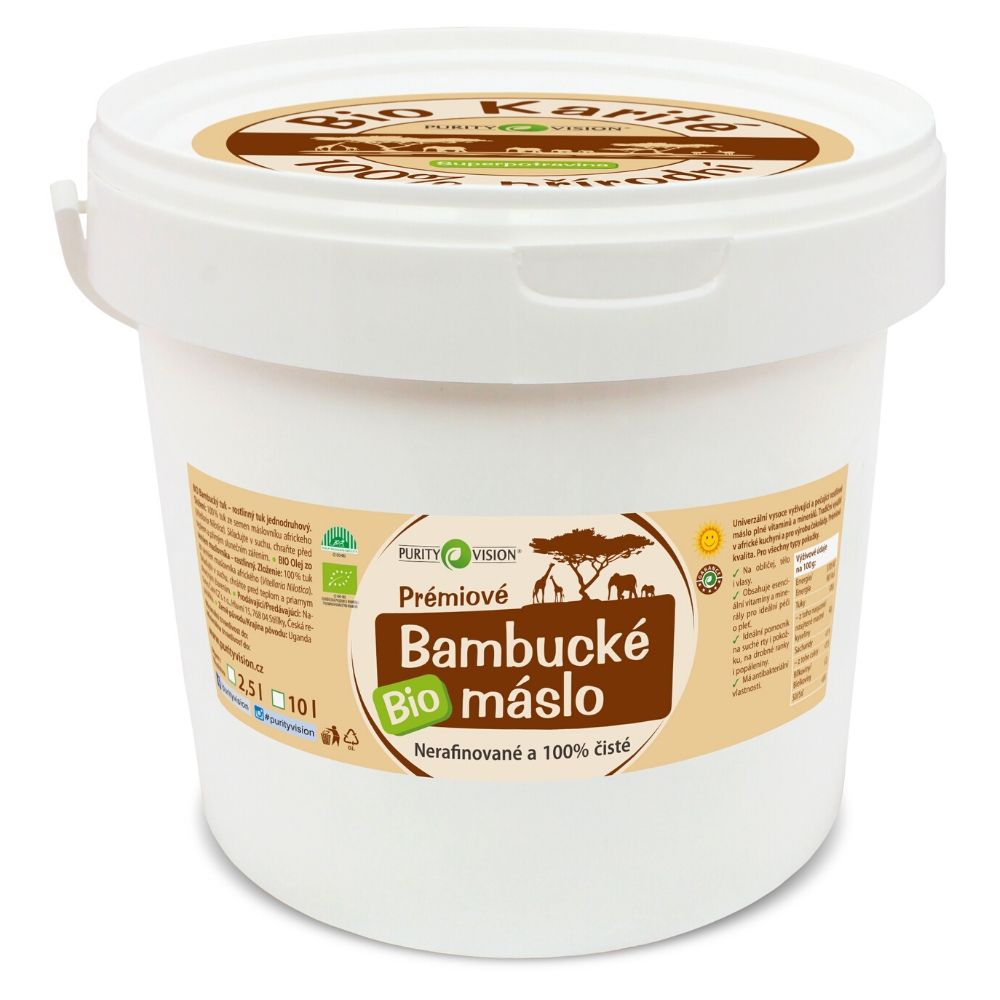 Bio Bambucké máslo 10 l