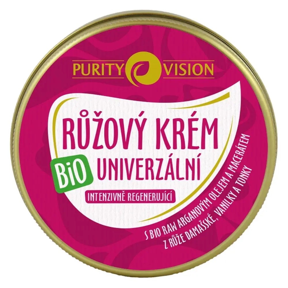 Bio Růžový krém univerzální 70 ml Purity Vision CZ