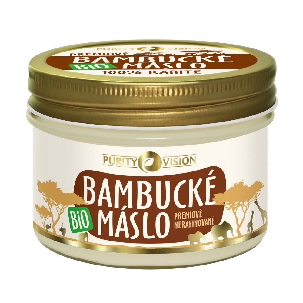 Bio Bambucké máslo 200 ml - kosmetika