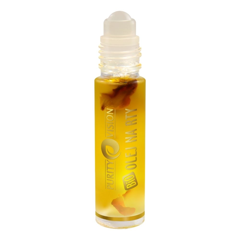 Bio Růžový olej na rty s Q10 10 ml