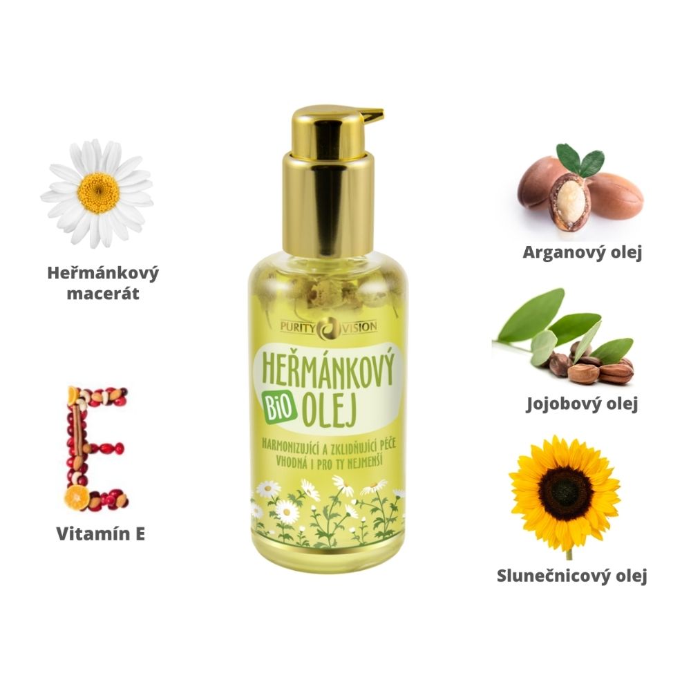Bio Heřmánkový olej 100 ml