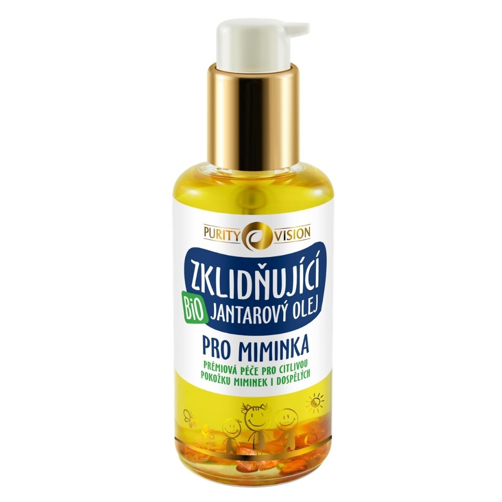 Bio Zklidňující Jantarový olej pro miminka 95 ml