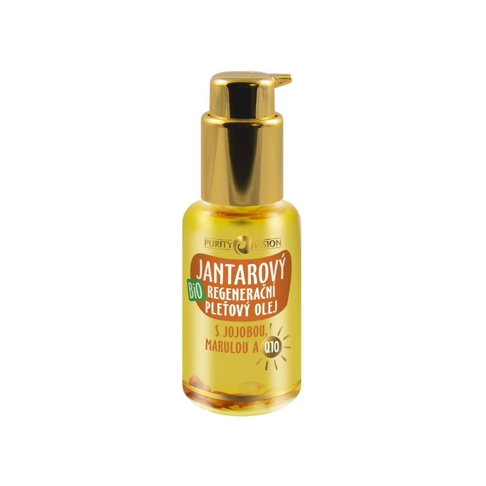 Bio Jantarový hloubkově regenerační pleťový olej 45 ml Purity Vision CZ