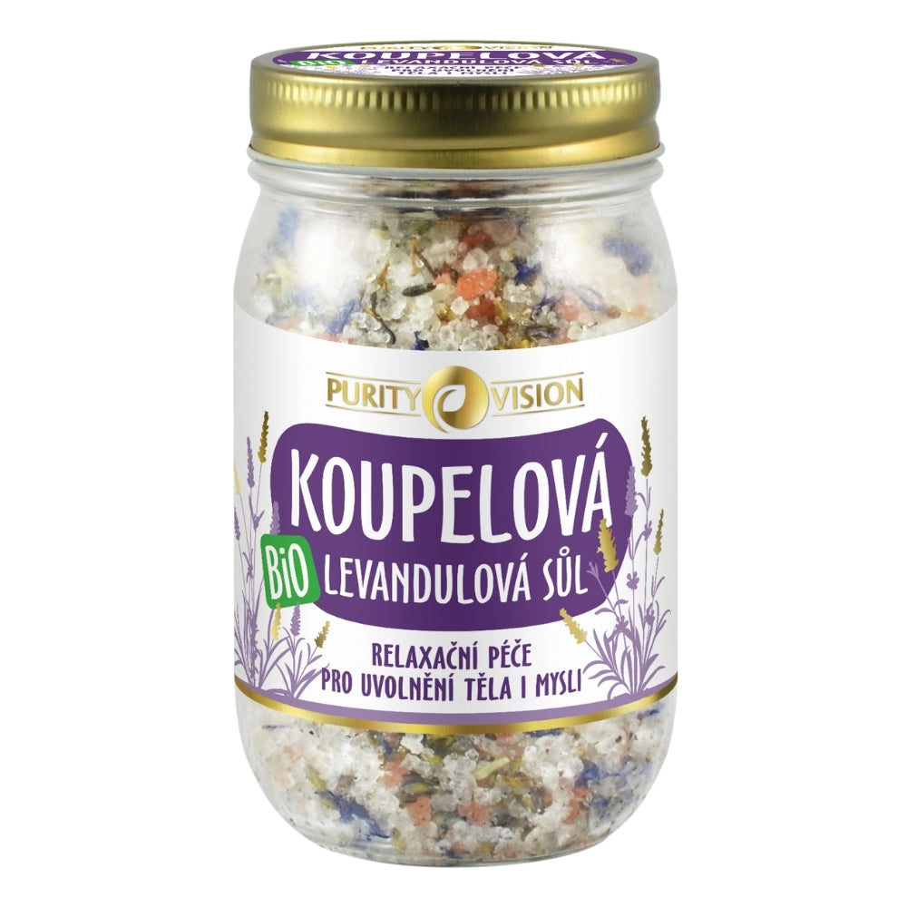 Bio Levandulová koupelová sůl 400 g