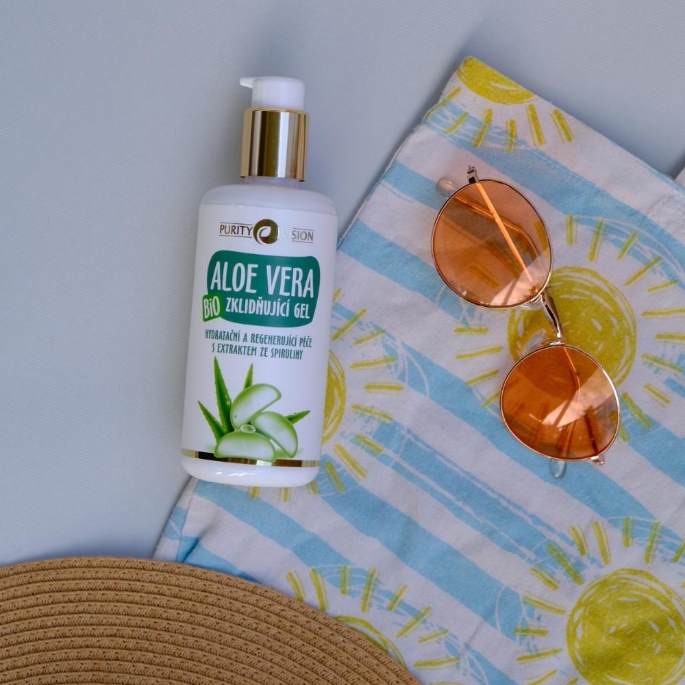 Bio Zklidňující Aloe vera gel 200 ml