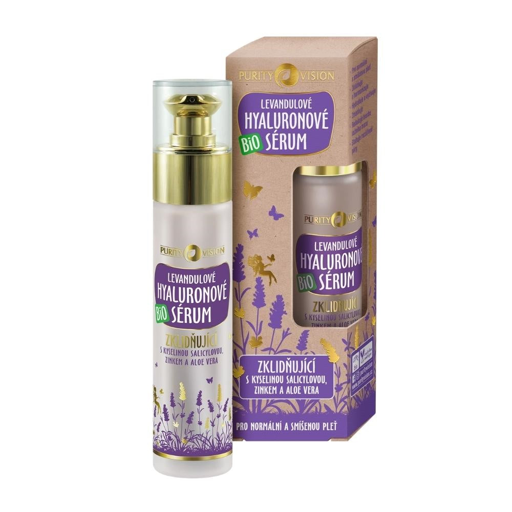 Bio Zklidňující Levandulové hyaluronové sérum 50 ml