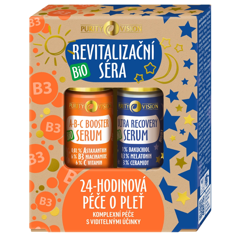 Bio Revitalizační séra - 24-hodinová péče o pleť