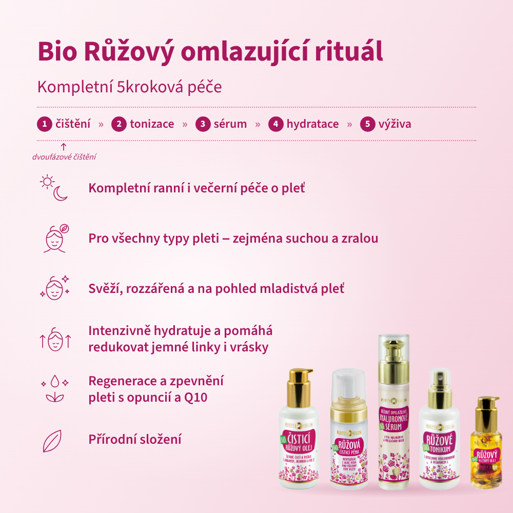 Bio Růžový omlazující rituál