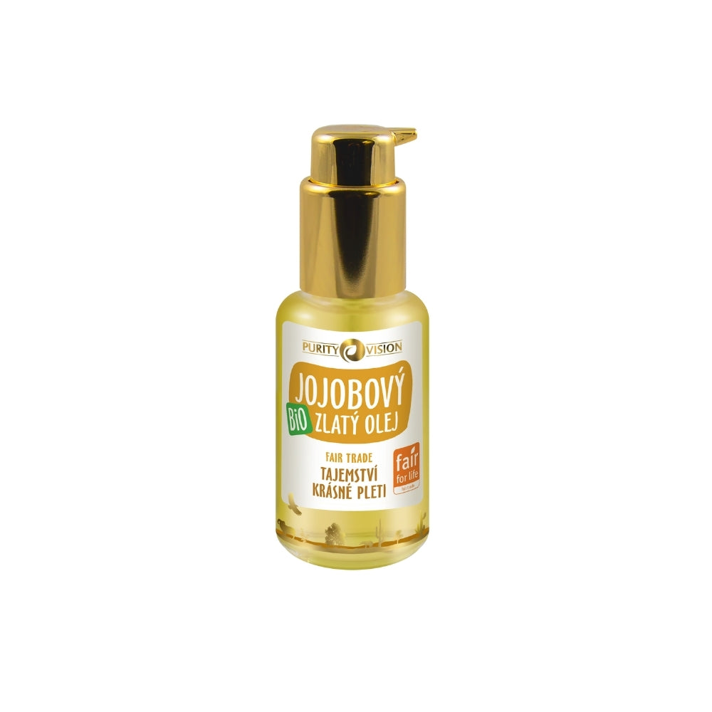 Bio Zlatý jojobový olej - Fair Trade 45 ml