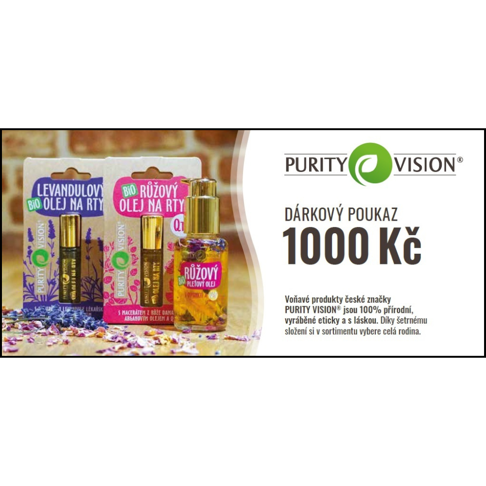 Elektronický Dárkový poukaz 1000 Kč