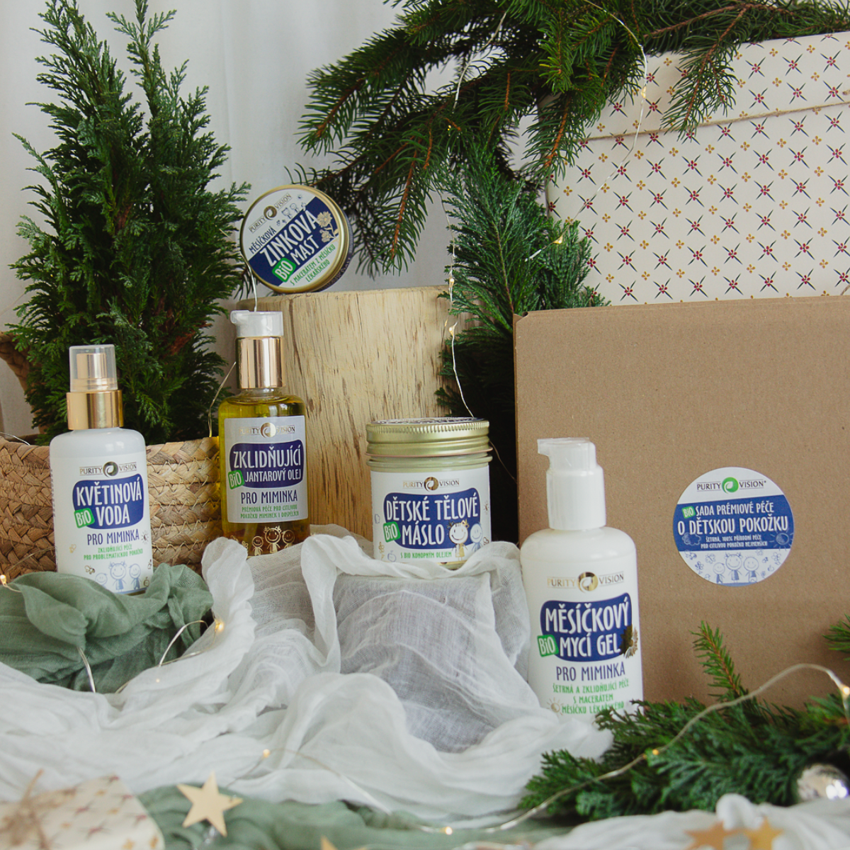 Sada prémiové péče o dětskou pokožku