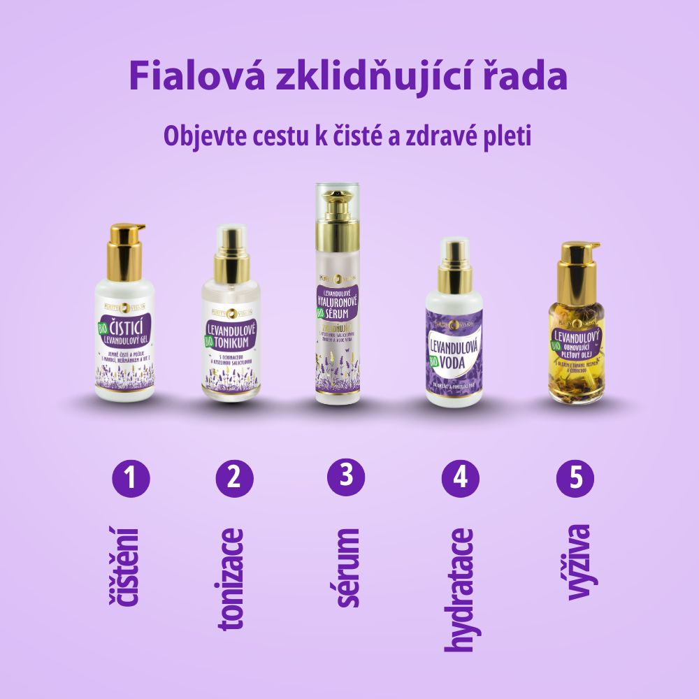 Bio Levandulový rituál v péči o pleť