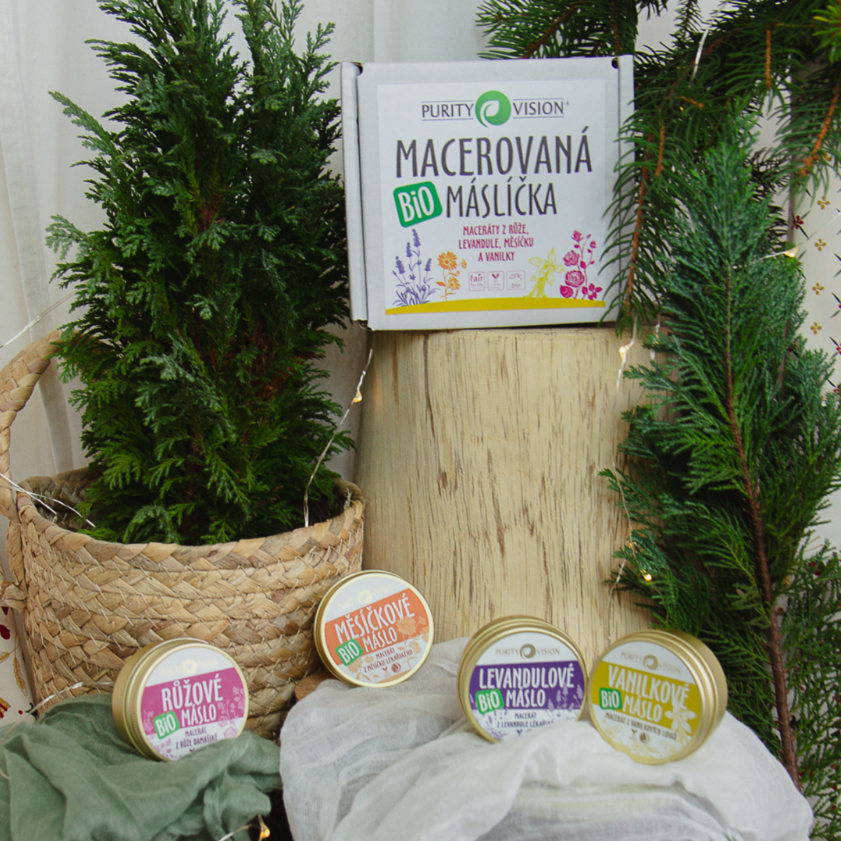 Bio Macerovaná máslíčka 4×30 ml