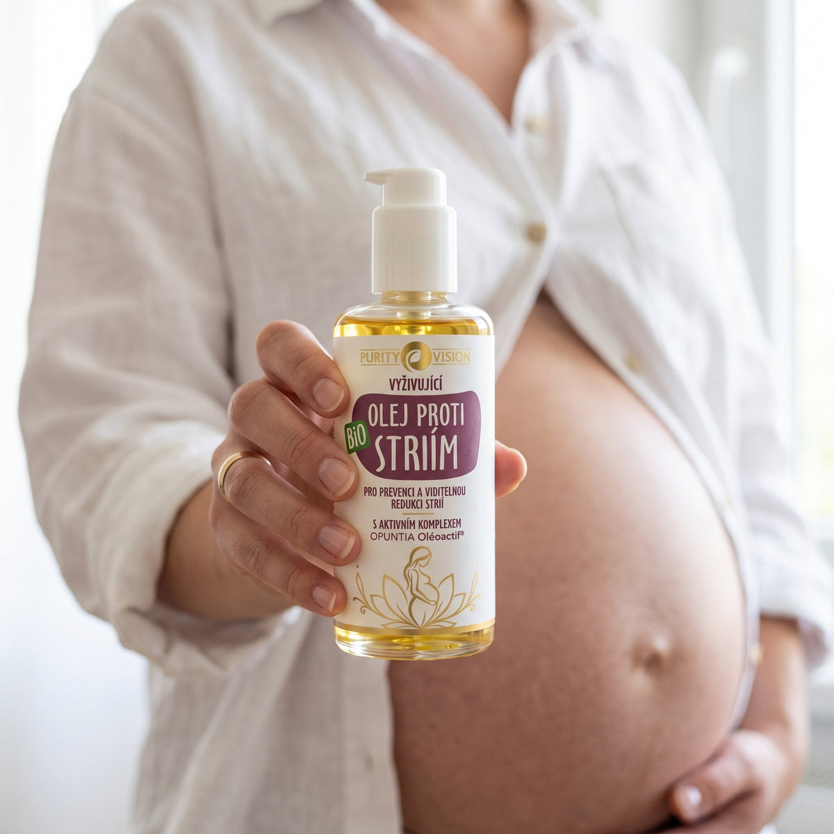 Bio Vyživující olej proti strie 200 ml