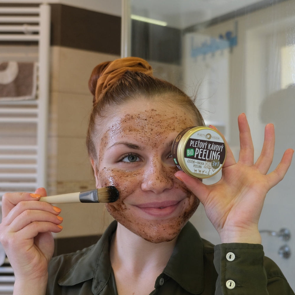 Bio Kávový pleťový peeling 3v1 70 ml