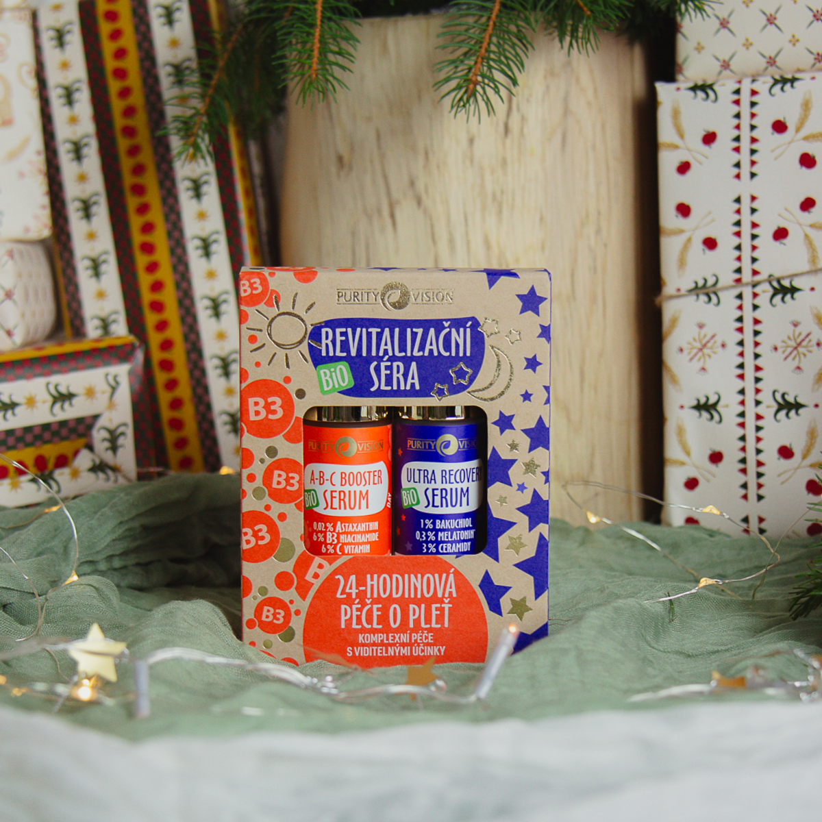 Bio Revitalizační séra - 24-hodinová péče o pleť