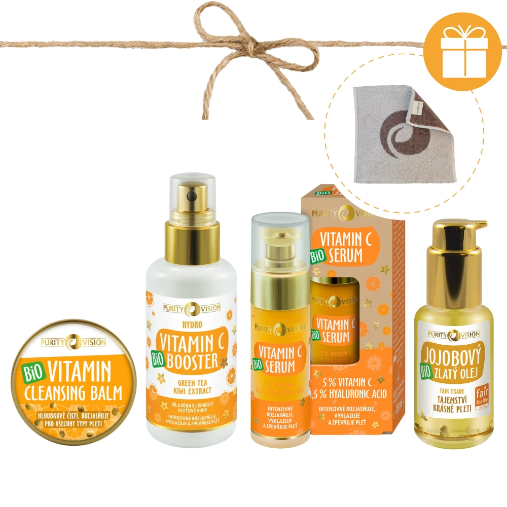 Sada pro zářivou pleť s vitaminem C