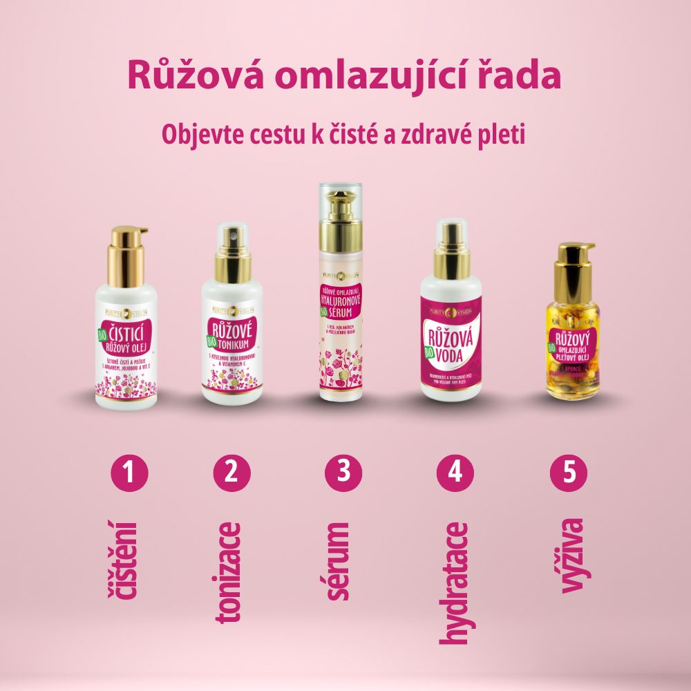 Bio Růžový rituál v péči o pleť