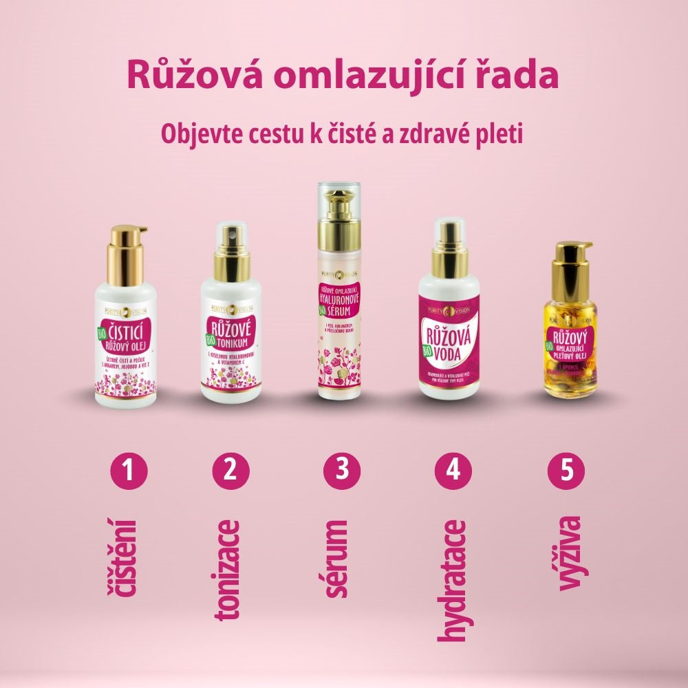 Bio Růžový rituál v péči o pleť