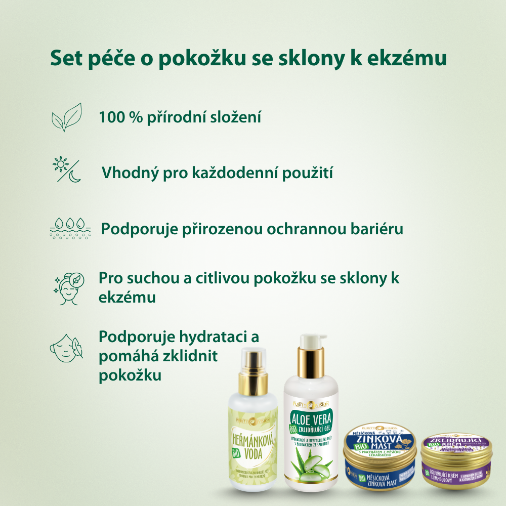 Bio Set péče o tělo se sklony k ekzému