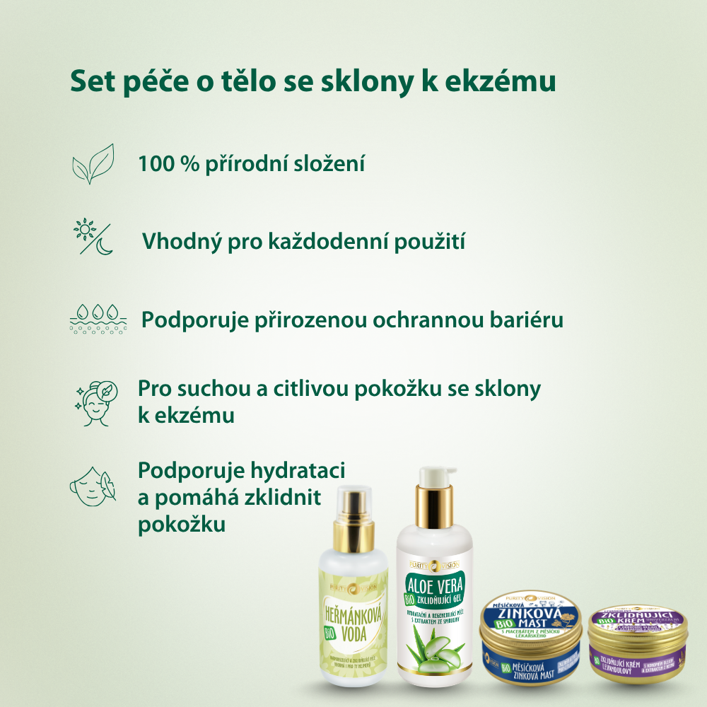 Bio Set péče o tělo se sklony k ekzému