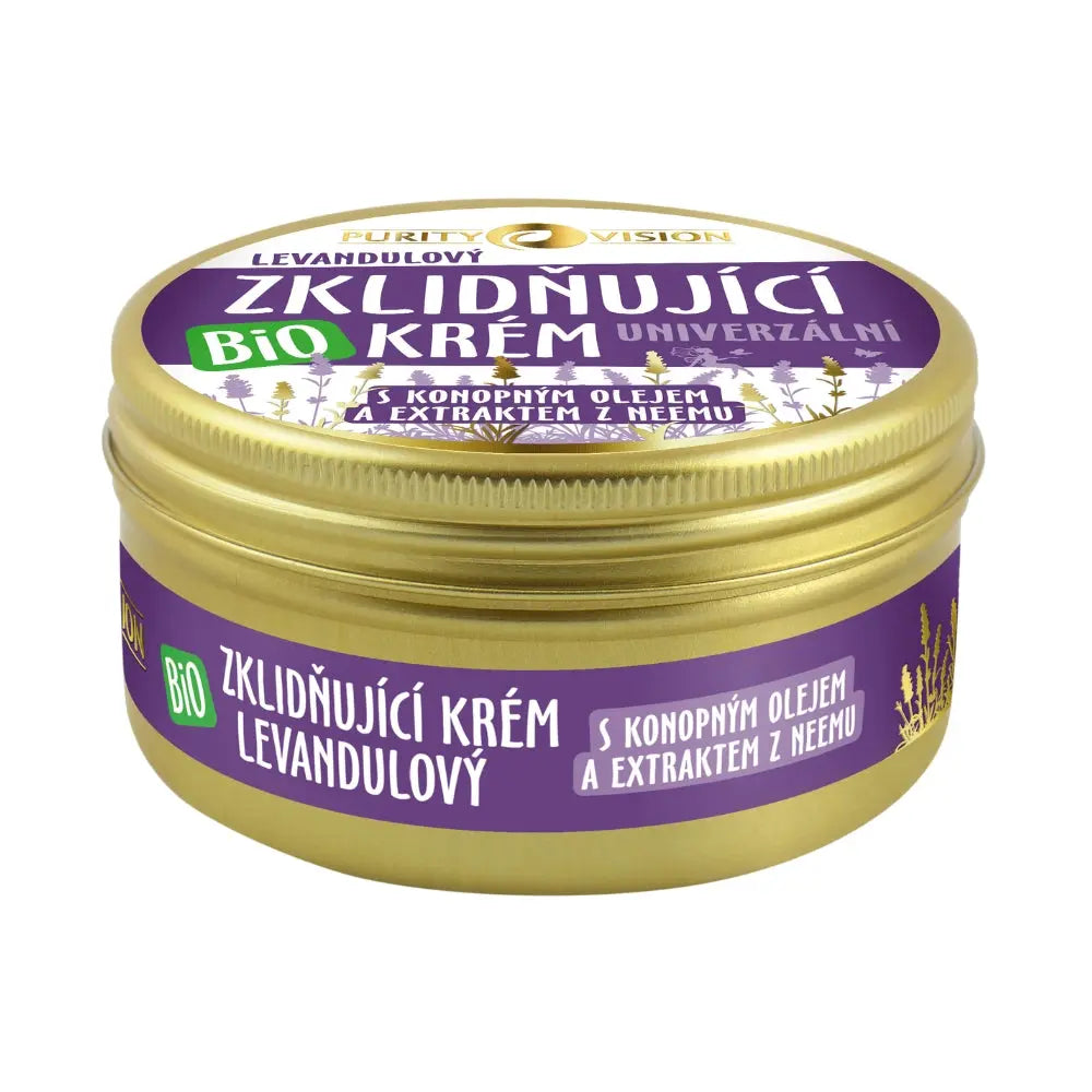 Bio Levandulový Zklidňující krém univerzální 100 ml Purity Vision CZ