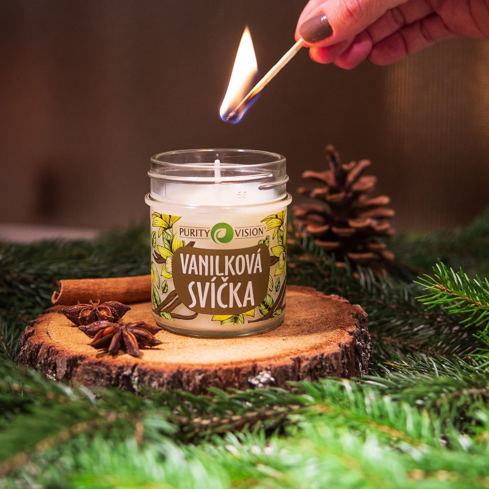 Vanilková svíčka 100 g