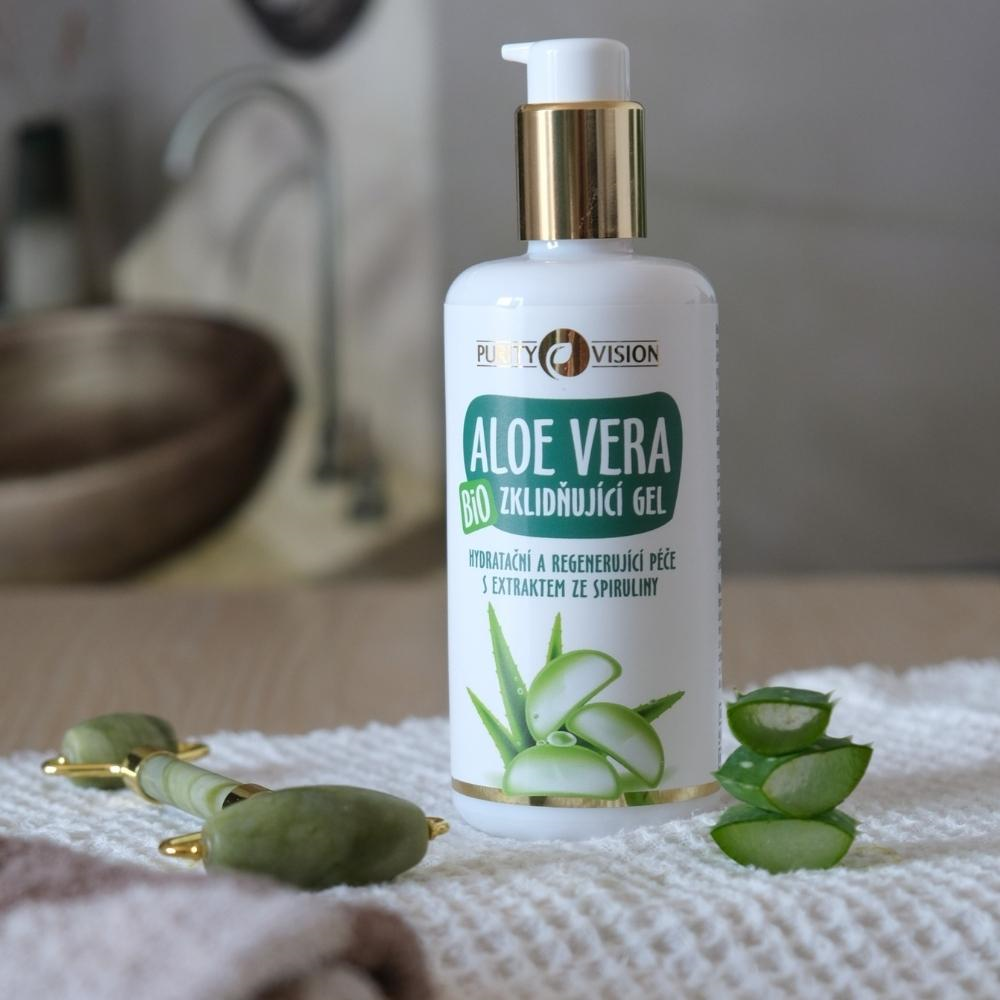 Bio Zklidňující Aloe vera gel 200 ml