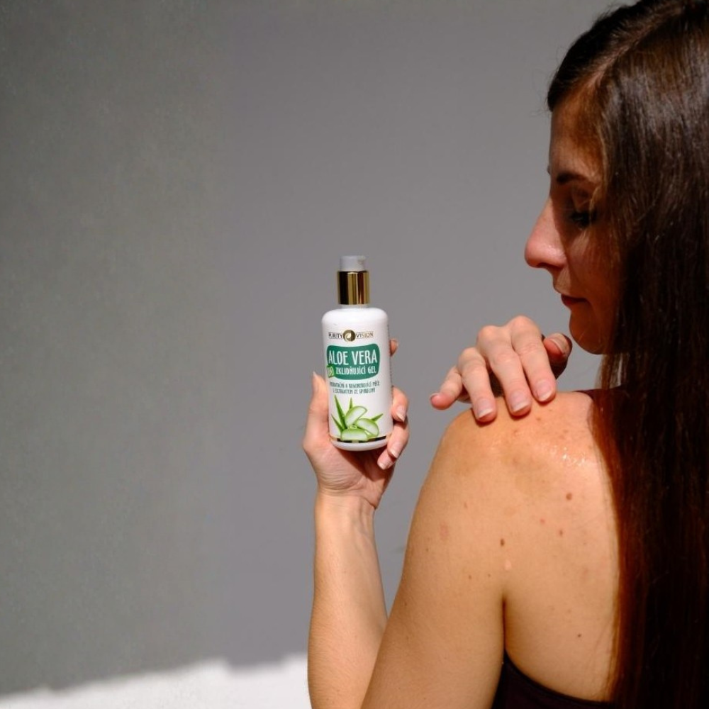 Bio Zklidňující Aloe vera gel 200 ml